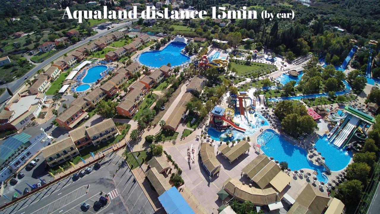 Iris Apartment Near Corfu Town Kontokali Buitenkant foto
